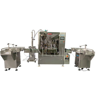 Mesin Penuh Krim Kosmetik Mesin Penuh Botol Rotary Otomatis