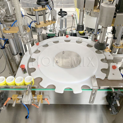 Mesin Penuh Krim Kosmetik Mesin Penuh Botol Rotary Otomatis
