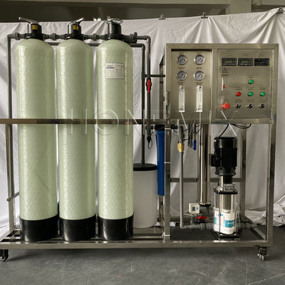 Satu Tahap RO Perawatan Air FRP Reverse Osmosis Plant Otomatis