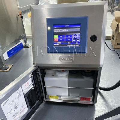 Industri Alat Bantuan Baris Mesin Pencetak Inkjet Kontinyu Otomatis