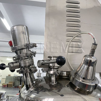 Kosmetik Vacuum Emulsifying Mixer Mesin Tipe laboratorium kecil