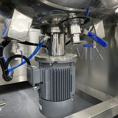 Pemanasan Emulsifier Listrik Kosmetik Vacuum Homogenizer Mixer