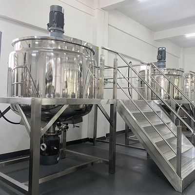 1000L mesin pencampur deterjen cair Mesin pencampur pemanasan listrik homogeniser