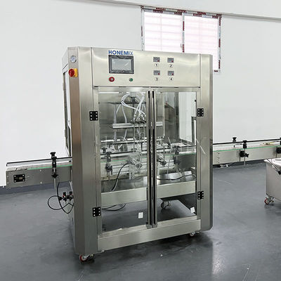 Mesin Pengisi Cairan 220V / 110V Mesin Pengisi Otomatis Bagian Bawah
