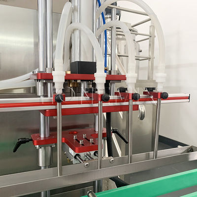 Mesin Pengisian Cairan Otomatis 1600W Penuh Botol Semprot 4 Kepala