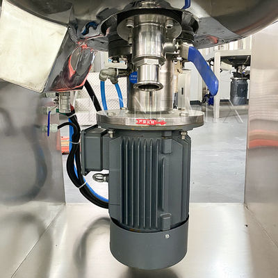 Vacuum Homogenizer Emulsifier Mixer 4KW Mesin Pencampur Krim Tubuh