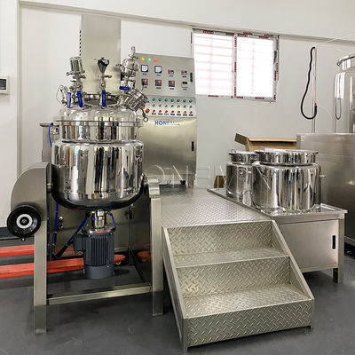 Mesin Emulsifikasi Vakum Serbaguna Pemanasan Uap Listrik