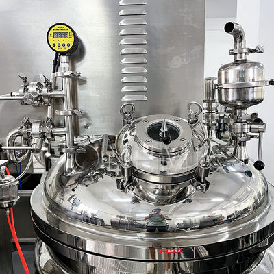 PLC Vacuum Homogenizing Emulsifier Mixer Mesin Custom Combine