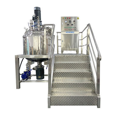 Defoaming Vacuum Emulsifying Mixer Homogenizer Tank Untuk Shampoo Paste