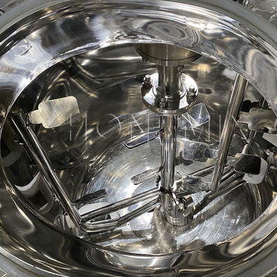 Defoaming Vacuum Emulsifying Mixer Homogenizer Tank Untuk Shampoo Paste