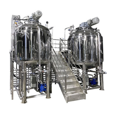 Hygienic High Shear Emulsifying Machine Serum Lotion Mixer Machine Kosmetik