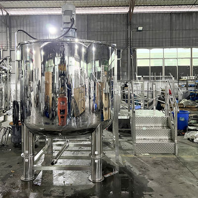 Industri Mesin pembuatan sabun deterjen 3000L stainless steel