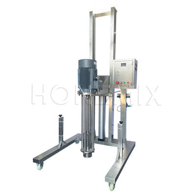 Mesin pencampur cairan deterjen gel Emulsifying High Shearing Lifting Homogenizer