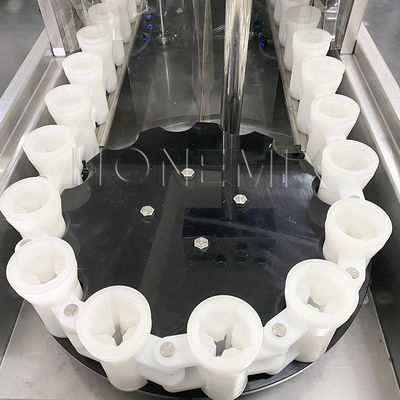 Peralatan Bantuan Rotary 1.25KW Mesin Cuci Botol Lini Ganda