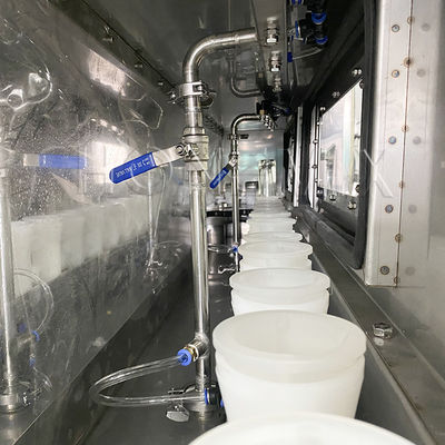 Peralatan Bantuan Rotary 1.25KW Mesin Cuci Botol Lini Ganda