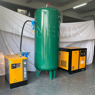 Peralatan tambahan yang kuat 7.5KW / 10HP sekrup kompresor udara Set