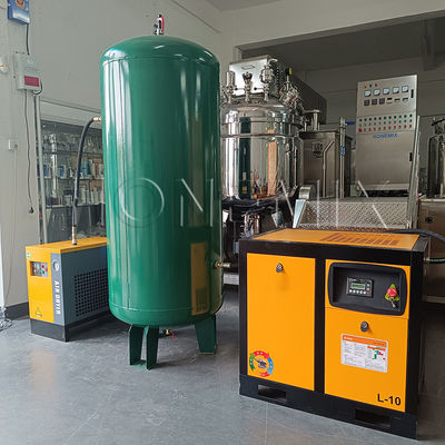 Peralatan tambahan yang kuat 7.5KW / 10HP sekrup kompresor udara Set