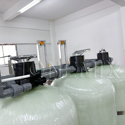 Precision RO Water Treatment Plant 2000L Sistem Pra-Pengolahan Air FRP