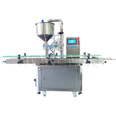 Mesin Penuh Krim Kepala Tunggal Otomatis 110V / 220V 50Hz Untuk Penuh Gel Mandi