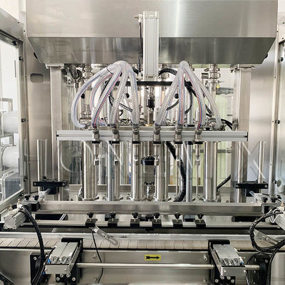 Mesin pengisi pasta jam piston multihead HMI SIEMENS