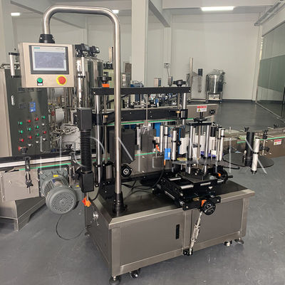 Mesin Label Stiker Kecepatan Tinggi Presisi Double Side Labeller