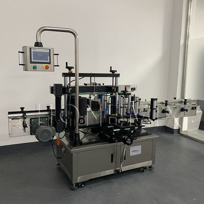 Mesin Label Stiker Kecepatan Tinggi Presisi Double Side Labeller
