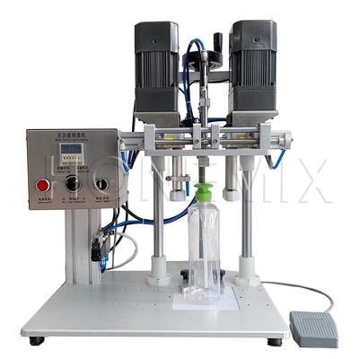 Mesin Penutup Botol Semiautomatik 80W 220V / 50Hz Tegangan