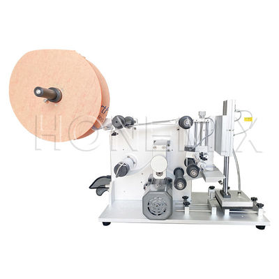 Mesin Penandaan Semi Otomatis Sticker 100W Flat Bottle Label Applicator