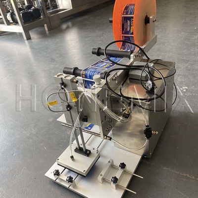 Mesin Penandaan Semi Otomatis Sticker 100W Flat Bottle Label Applicator