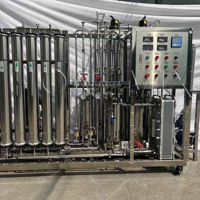 380V RO Mesin Pengolahan Air 500L Reverse Osmosis Sistem Filtrasi Air