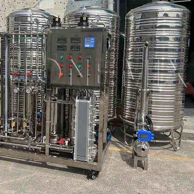 380V RO Mesin Pengolahan Air 500L Reverse Osmosis Sistem Filtrasi Air