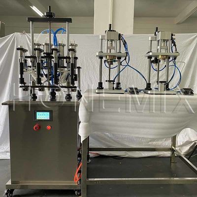 Mesin pembuatan parfum listrik Semi otomatis Mesin pengisian parfum