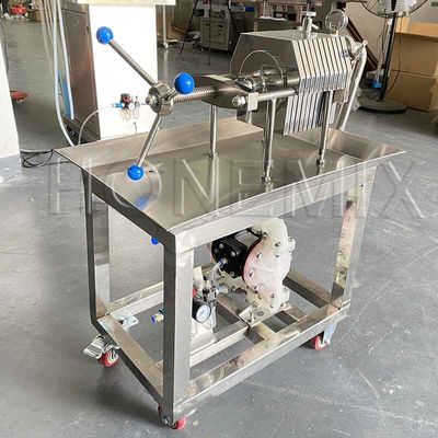 Mesin pembuatan parfum stainless steel Plate Precision dan Frame Filter