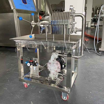 Mesin pembuatan parfum stainless steel Plate Precision dan Frame Filter