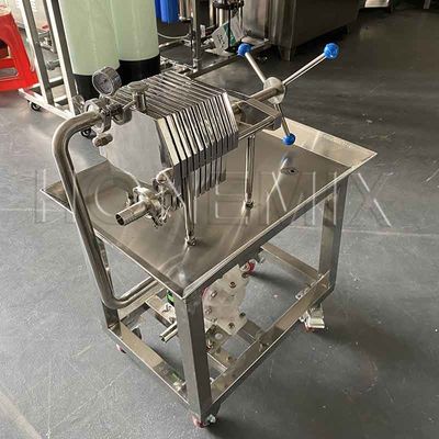 Mesin pembuatan parfum stainless steel Plate Precision dan Frame Filter