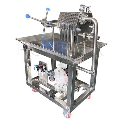 Mesin pembuatan parfum stainless steel Plate Precision dan Frame Filter