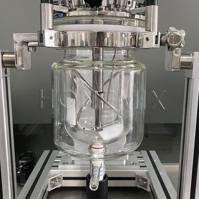Peralatan pengujian laboratorium otomatis untuk homogenizer lab emulsifier mixer