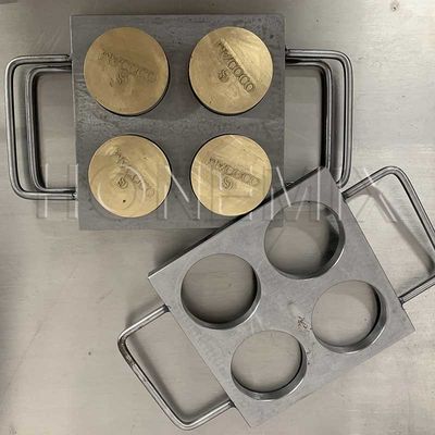 Otomatis Eyeshadow Powder Press Mesin 380V / 50Hz Baja tahan karat