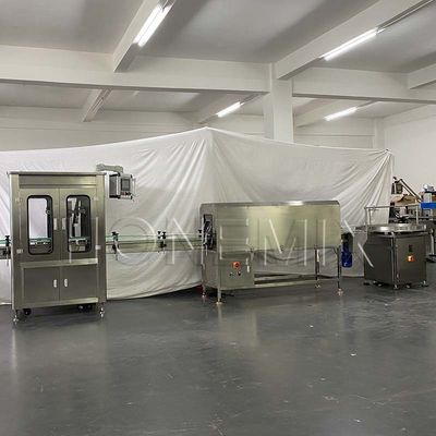 Peralatan Bantuan Otomatis 220V Bottle Washing Sterilization Line