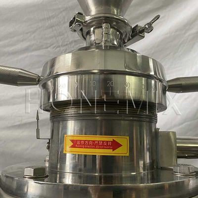 Mesin penggilingan baja stainless steel kelas makanan Colloid Mill Mesin High Speed Stirring