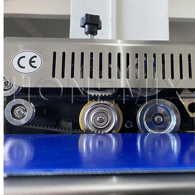 Mesin penyegelan film plastik horisontal 600W Pemanasan Sealer kantong plastik listrik
