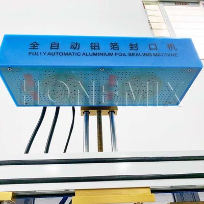 Mesin Pengemasan Semi Otomatis 3KW Aluminium Foil Sealer Untuk Cap Botol