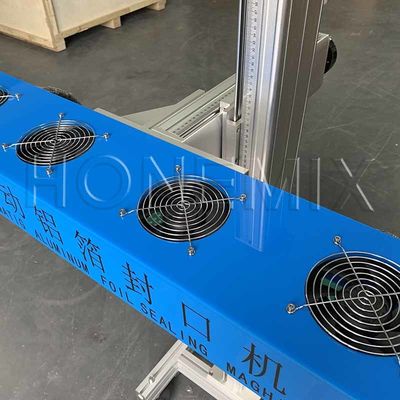 Mesin Pengemasan Otomatis Kuat 5000W Plastik Botol Cap Sealer