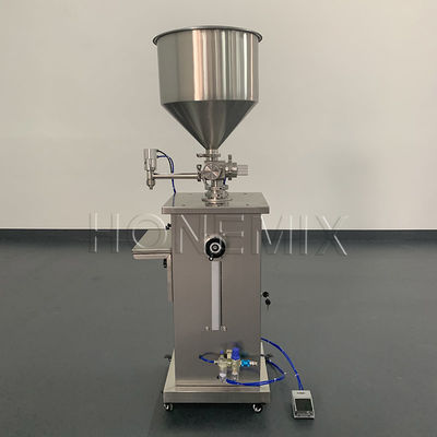 Mesin Penuh Piston Vertikal Kontrol Pneumatik Mesin Penuh Krim Keamanan