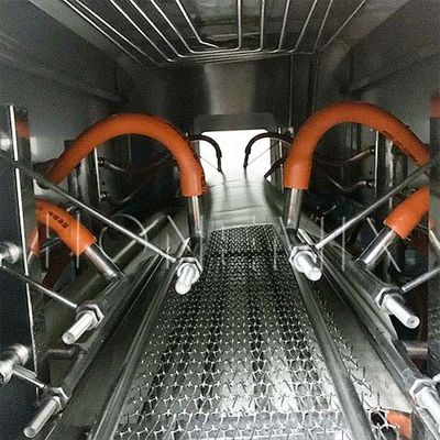50Hz 0.35KW Mesin kemasan otomatis Mesin bungkus keranjang panas