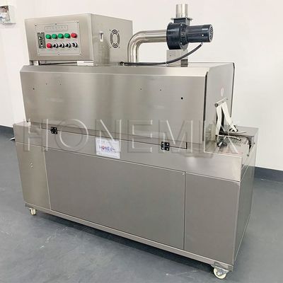 50Hz 0.35KW Mesin kemasan otomatis Mesin bungkus keranjang panas