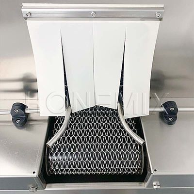 50Hz 0.35KW Mesin kemasan otomatis Mesin bungkus keranjang panas