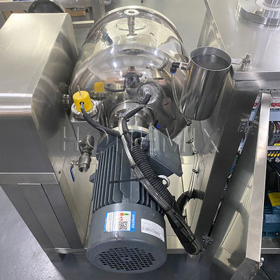 Laboratorium tipe vakum Emulsifying Mixer Mesin stainless steel Untuk kosmetik krim