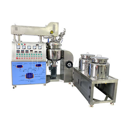 50L Vacuum Emulsifier Homogenizer Mixer Mesin Membuat Salep