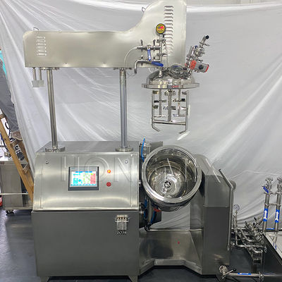 Otomatis vakum homogenizer Mixer vakum mesin membuat krim kosmetik